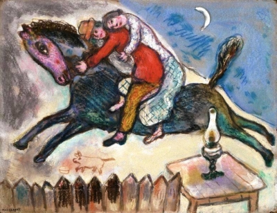 FOTO: Marc Chagall: L'amore senza confini - La realtà nomade senza confini: l'anima nomade per eccellenza.